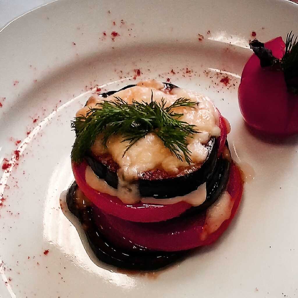 Aubergine Parmigiano
