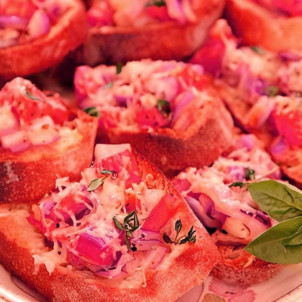Bruschetta klassisch und mit Pilzen
