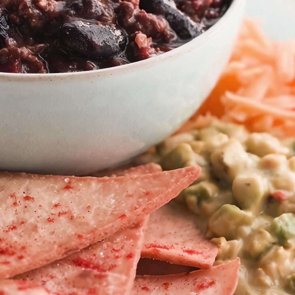 Chili con Carne mit Tortillas