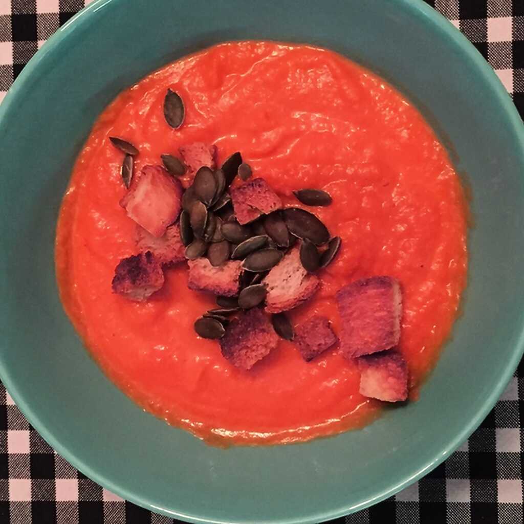 Cremige Kürbiscremesuppe
