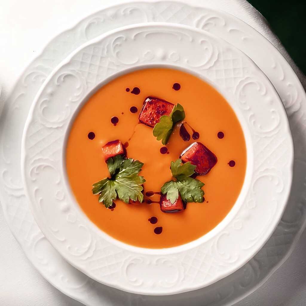 Cremige Kürbissuppe