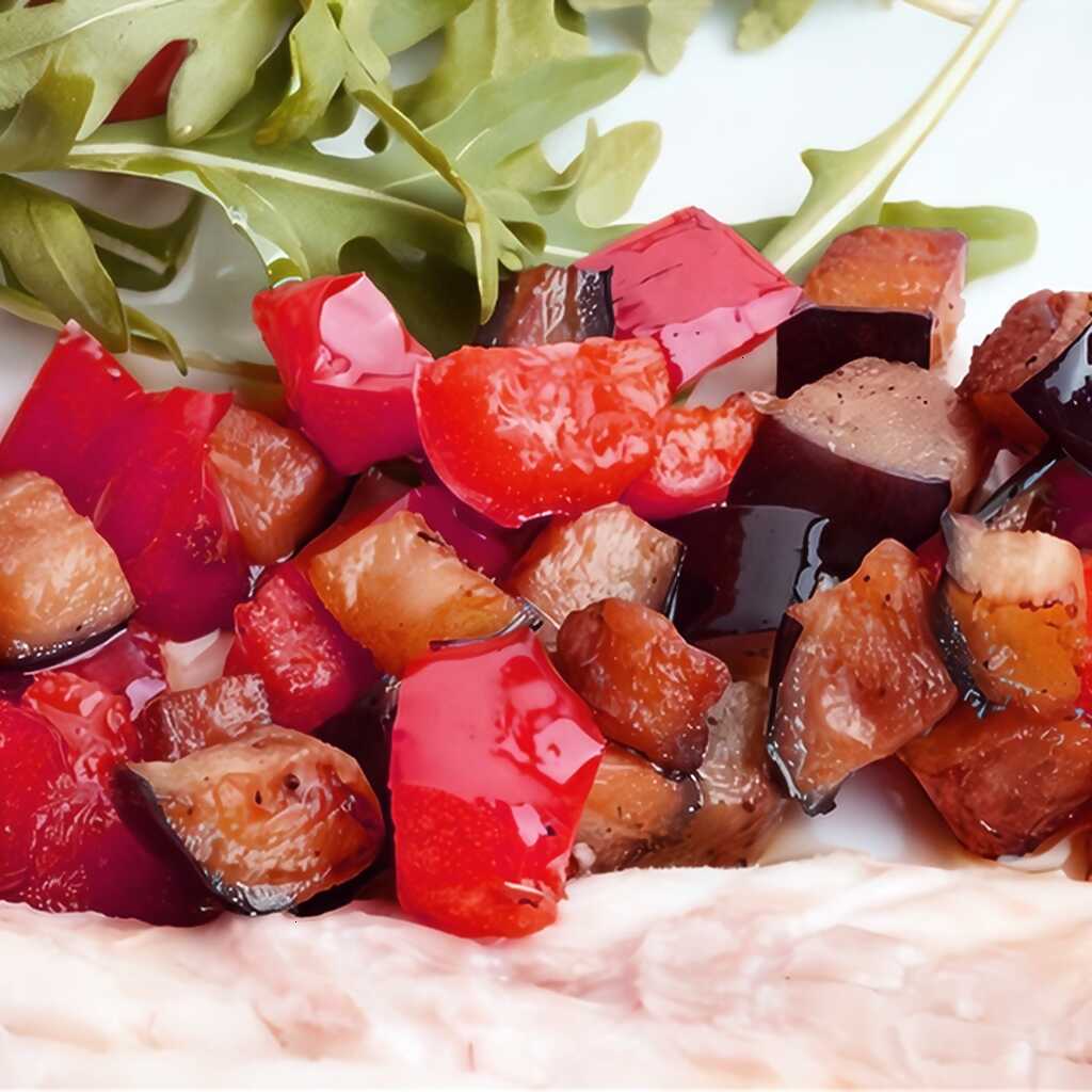 Einfacher Auberginensalat