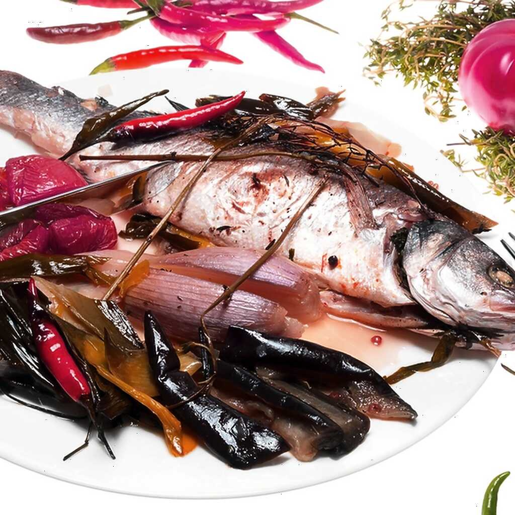 Fisch in Folie gebacken