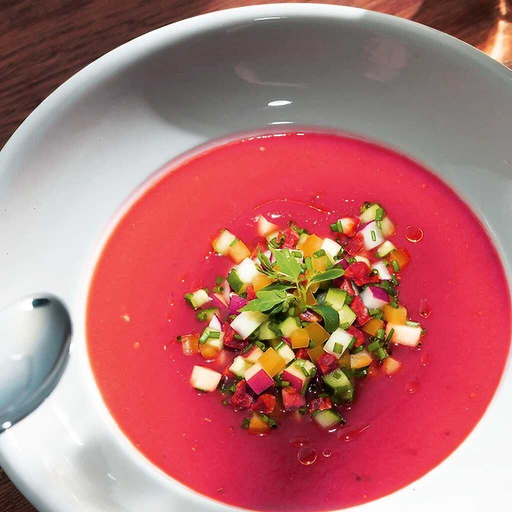 Gazpacho mit Chorizo