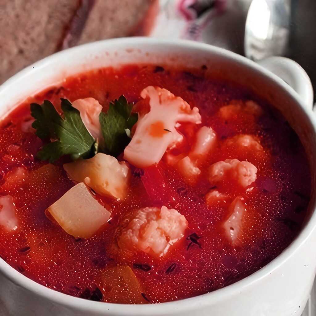 Gemüsesuppe mit Zucchini