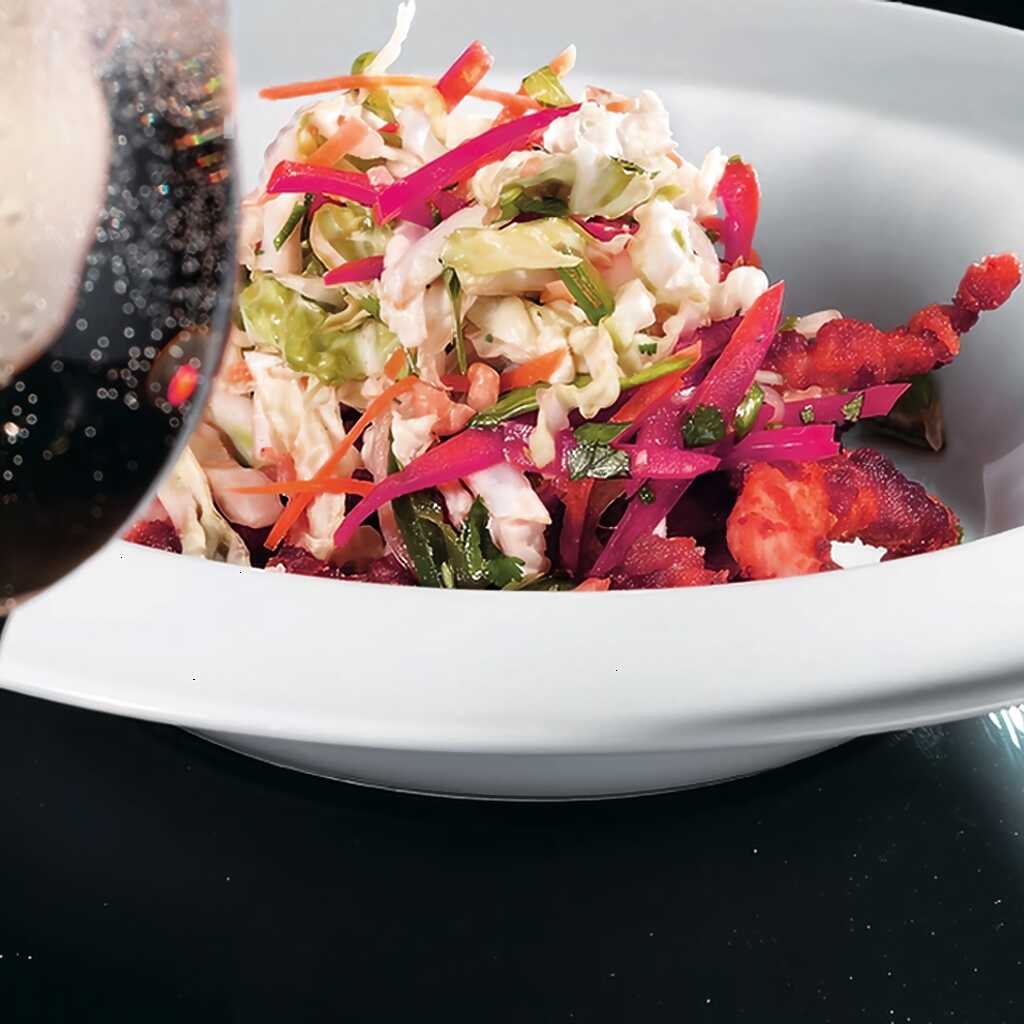 Hähnchensalat auf asiatische Art