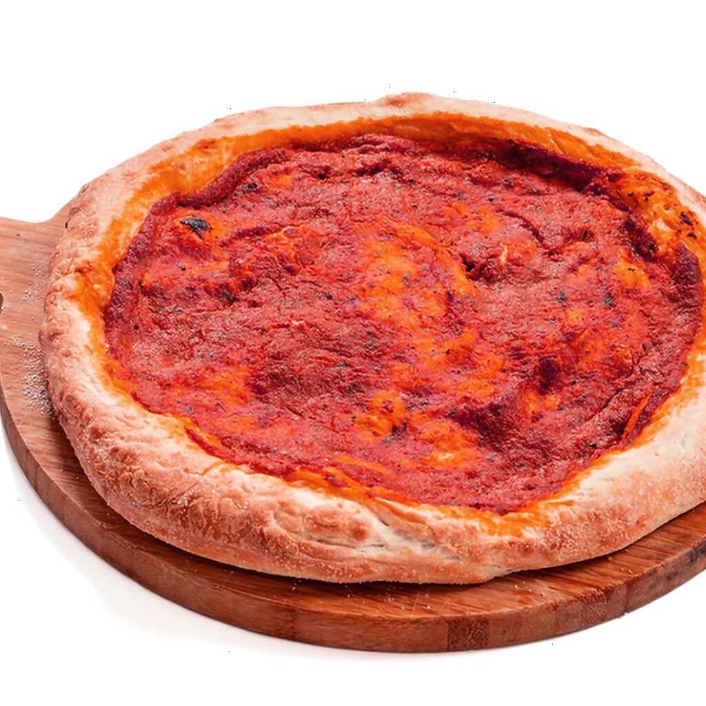 Hausgemachte Marinara-Pizza