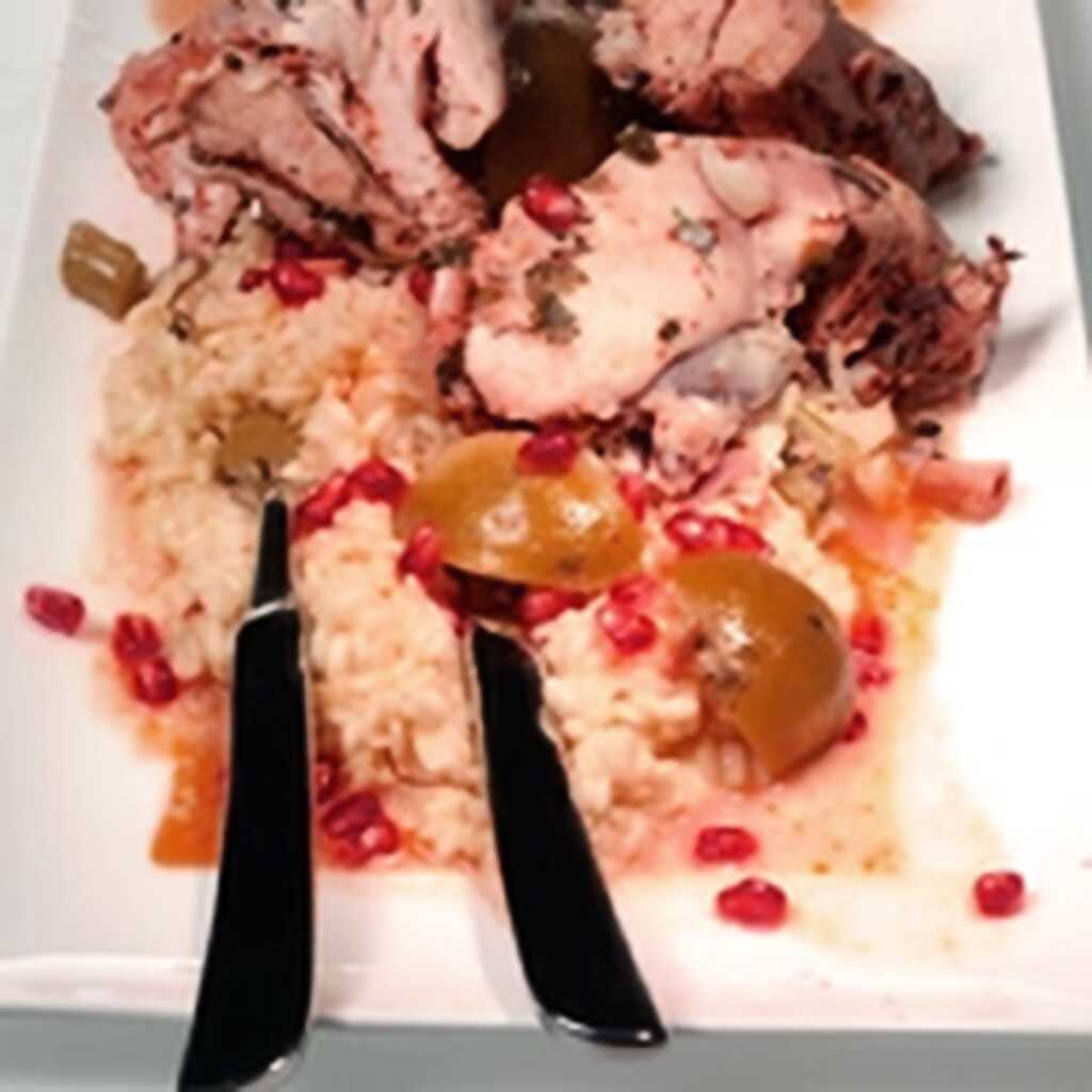 Huhn nach thailändischer Art in Weißwein