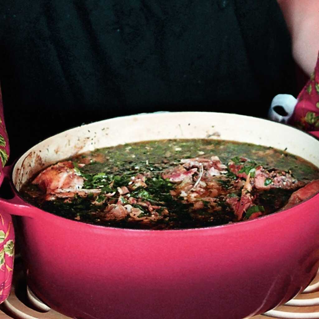 Kaninchen in Weißwein