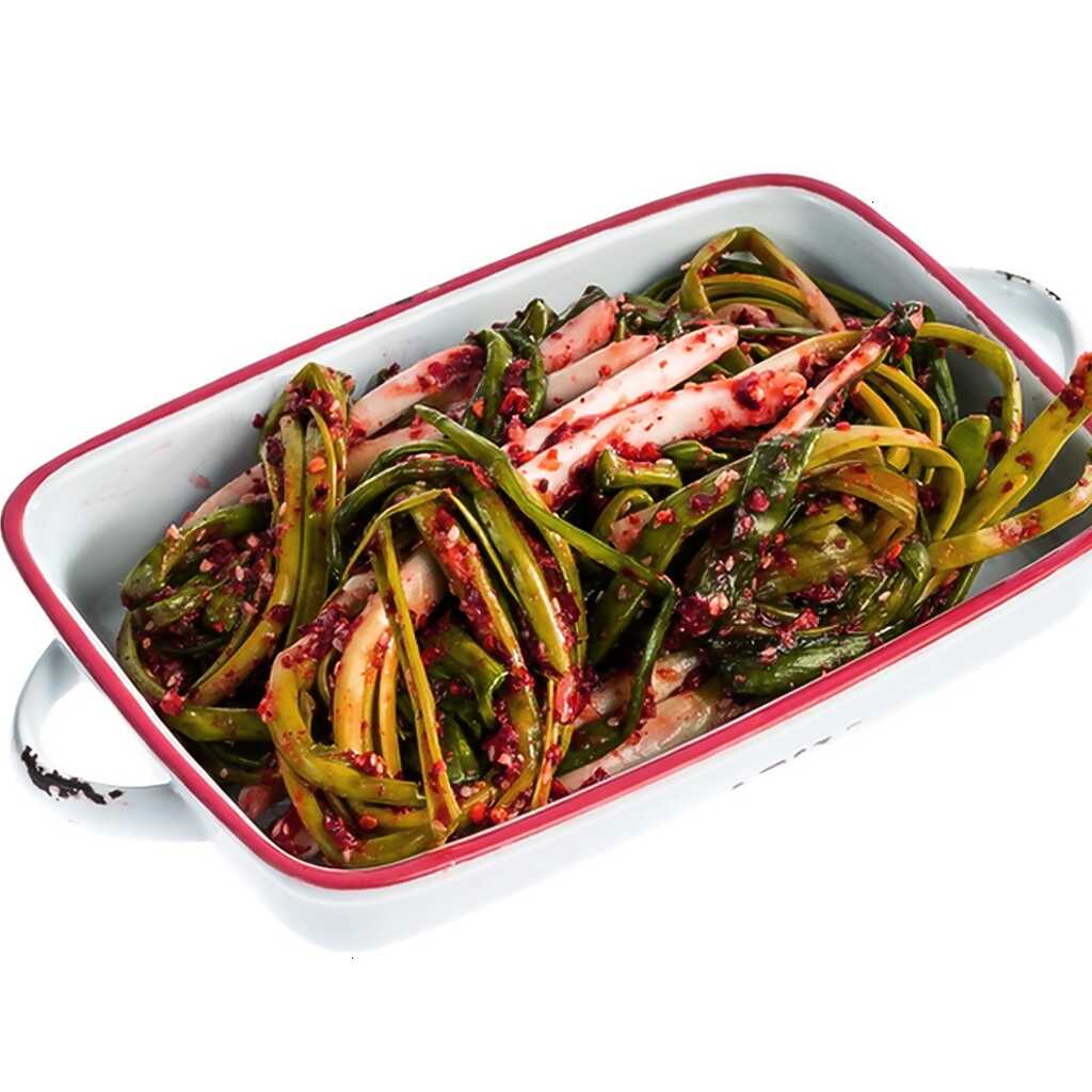 Kimchi mit grünen Zwiebeln