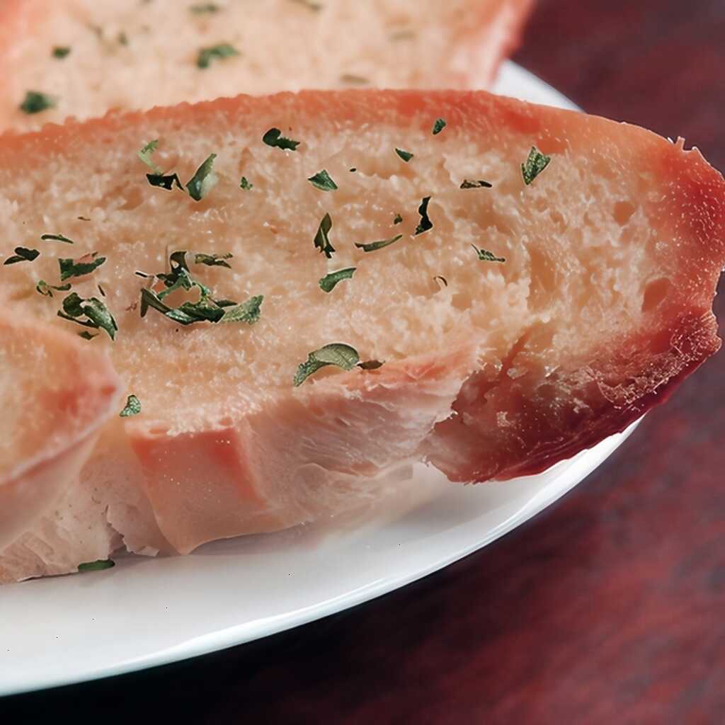 Knoblauchtoast mit Petersilie