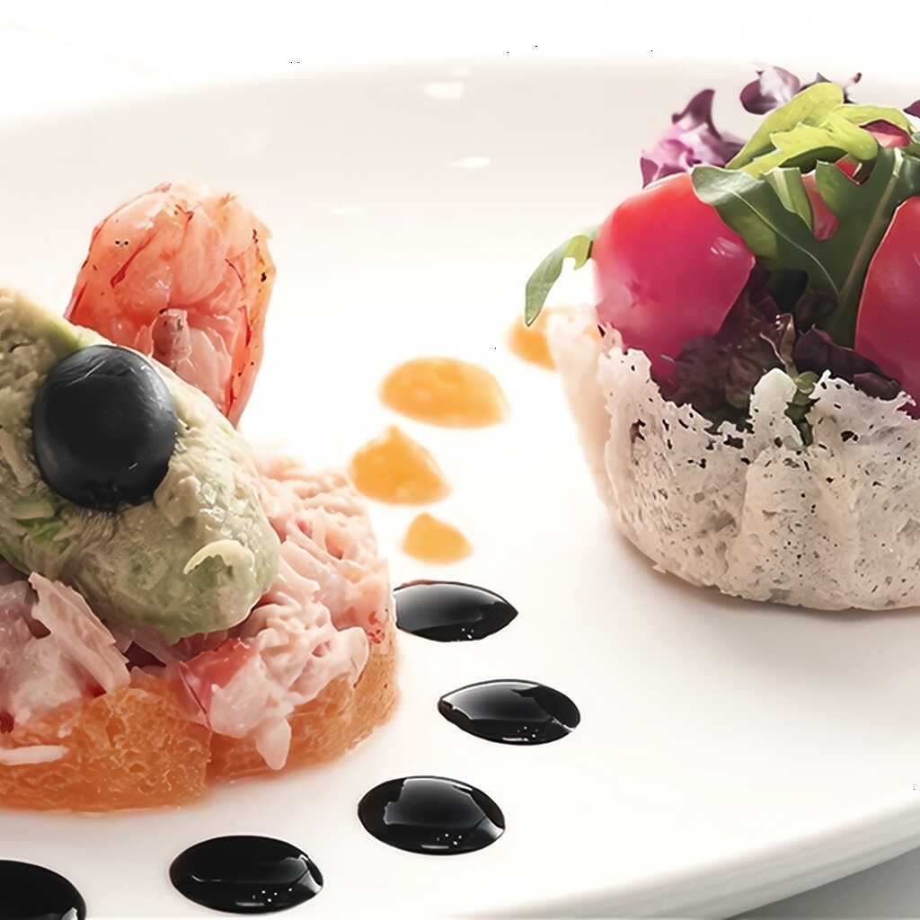 Krabbensalat mit Joghurt-Dressing