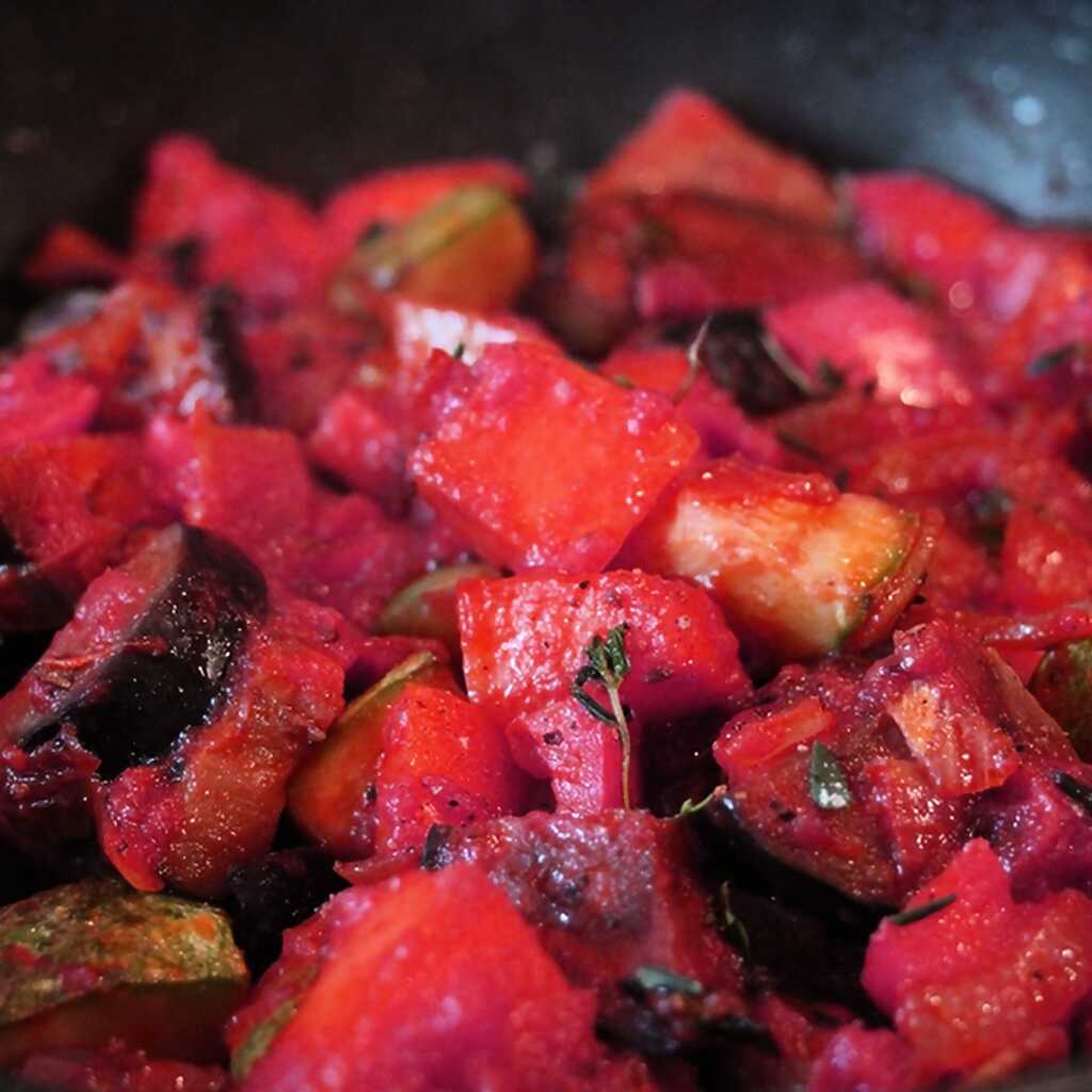 Kürbis Ratatouille
