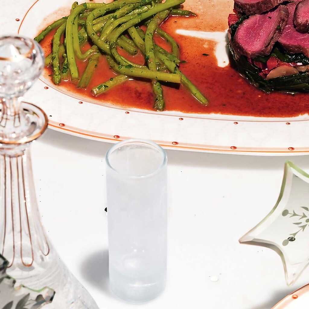 Lamm mit Gemüse und Minz-Pfeffer-Sauce