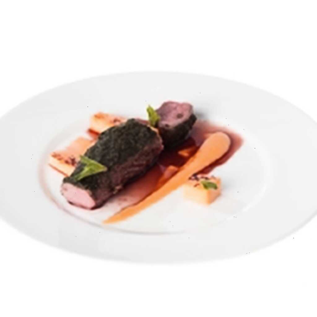 Lamm mit Kürbis und Minze