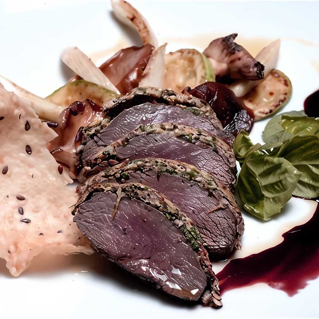 Lamm mit Minzpesto