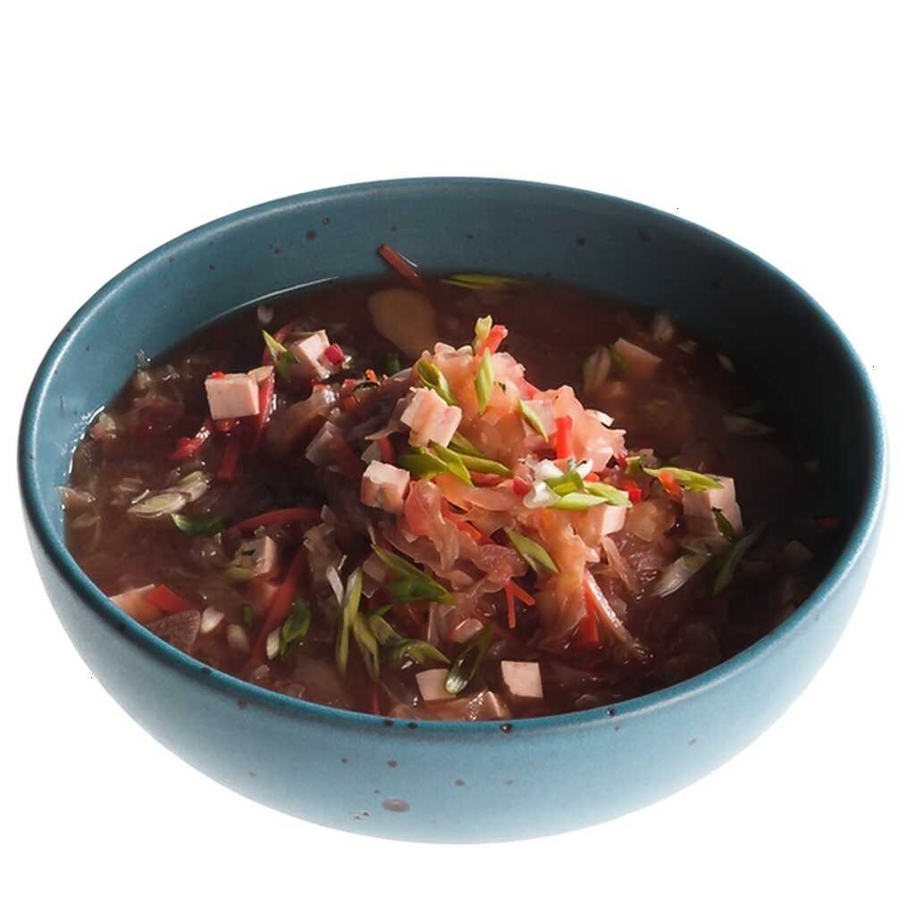 Miso-Suppe mit Tofu und Pekingkohl