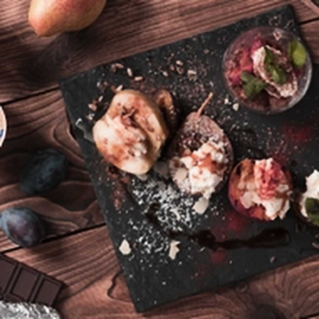 Obstsnack mit Käsequark