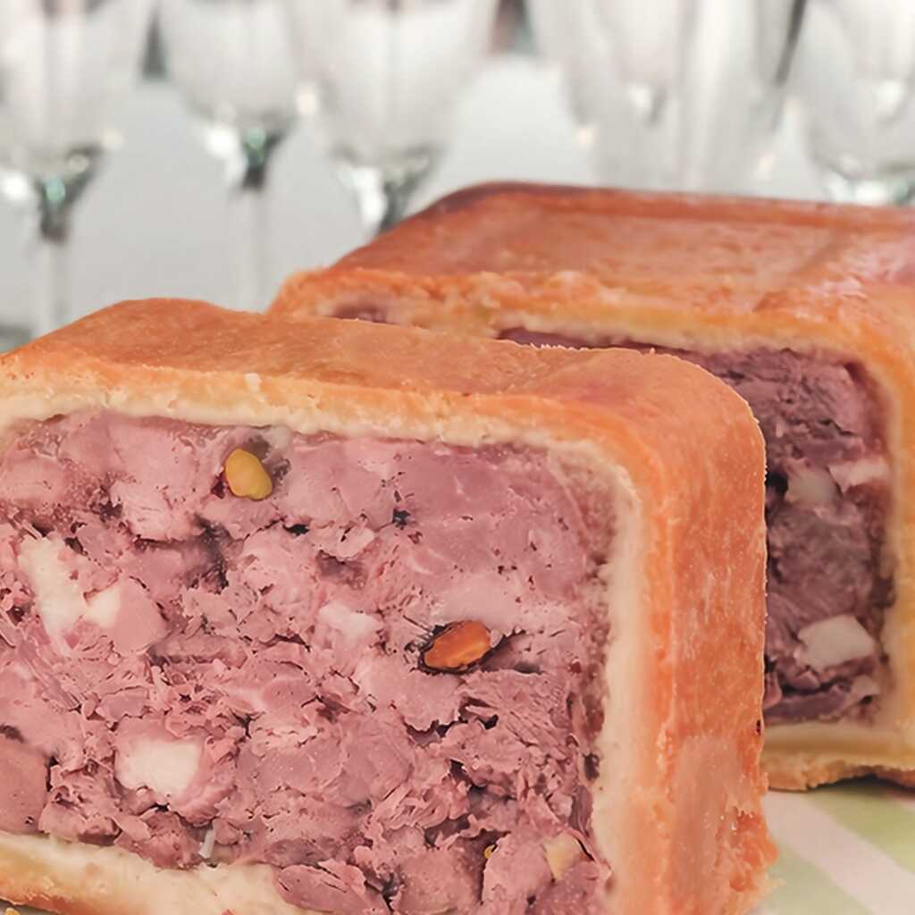 Pastete im Blätterteig