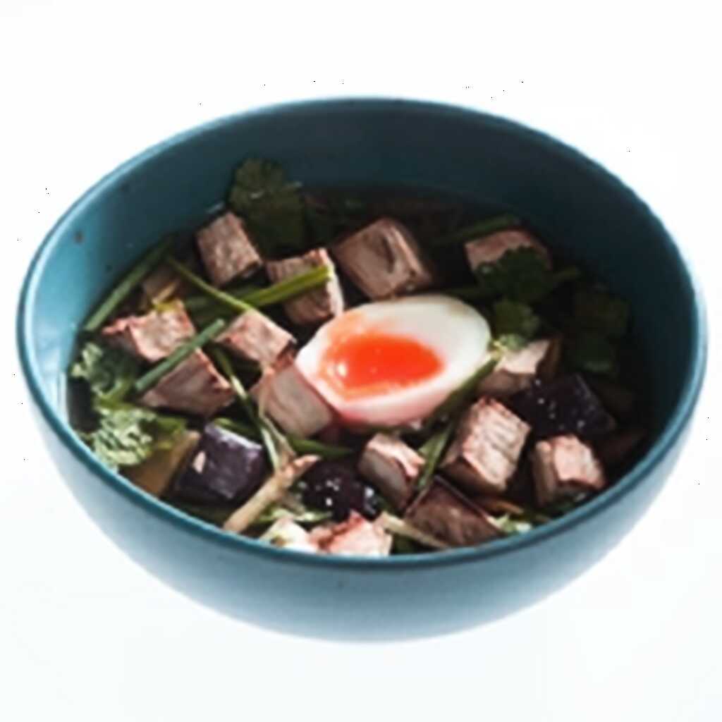 Philippinische Gemüse-Utan-Suppe