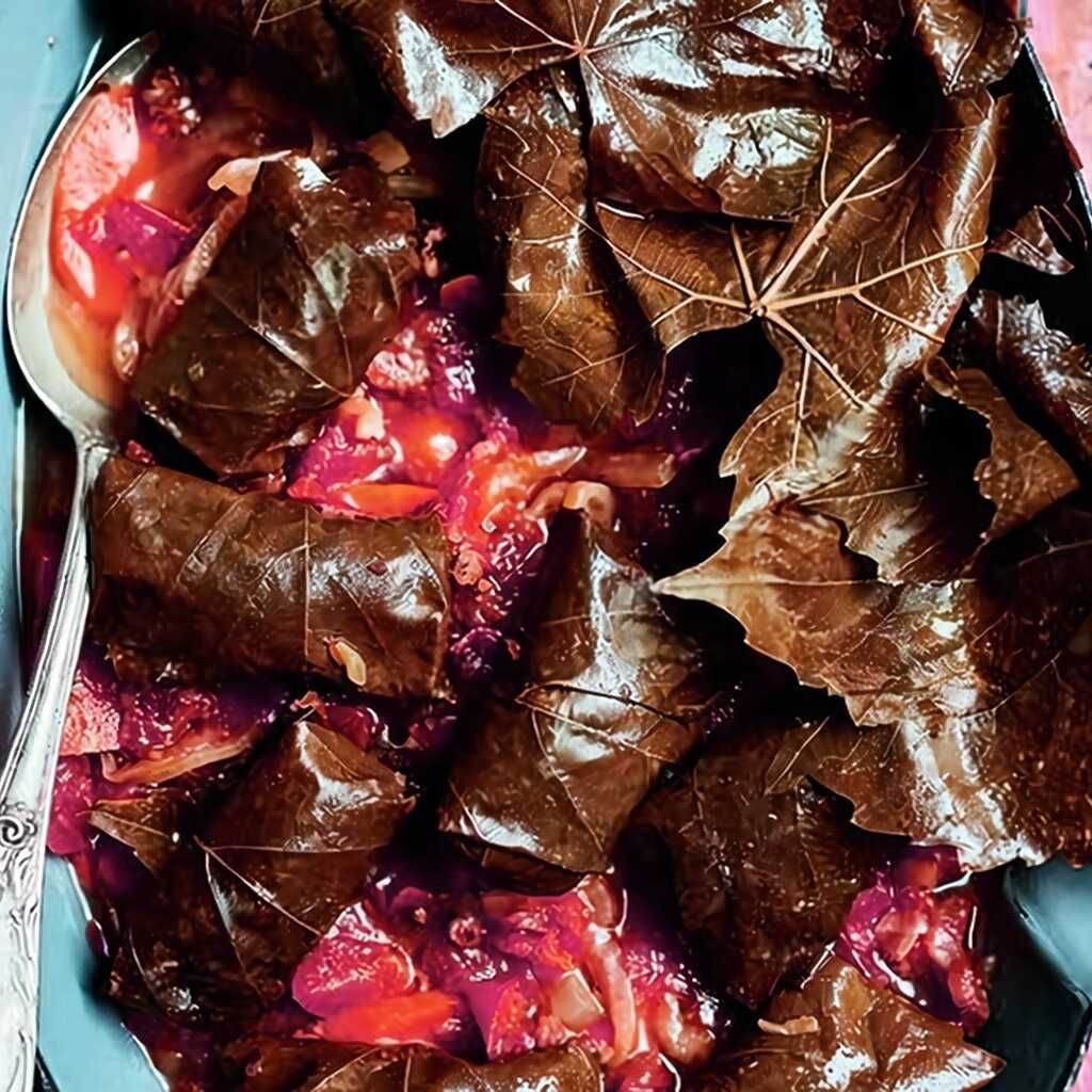Pikante Dolma mit Fleisch