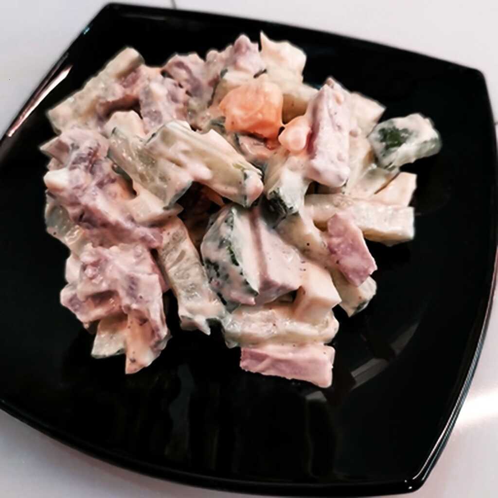 Pikanter Lebersalat