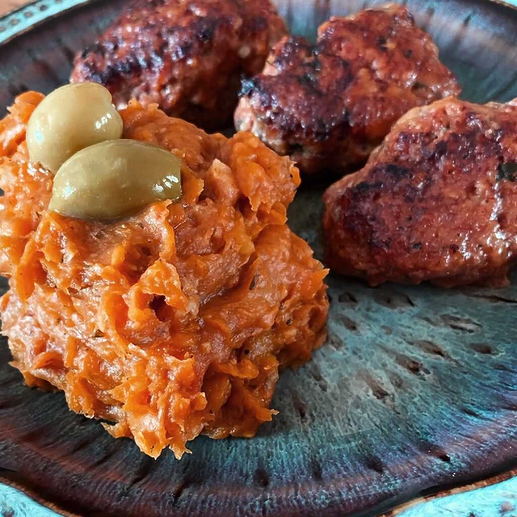 Pikantes Süßkartoffelpüree
