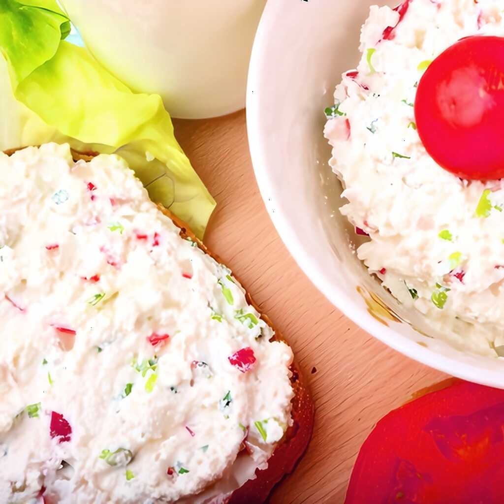Quark-Gemüse-Salat