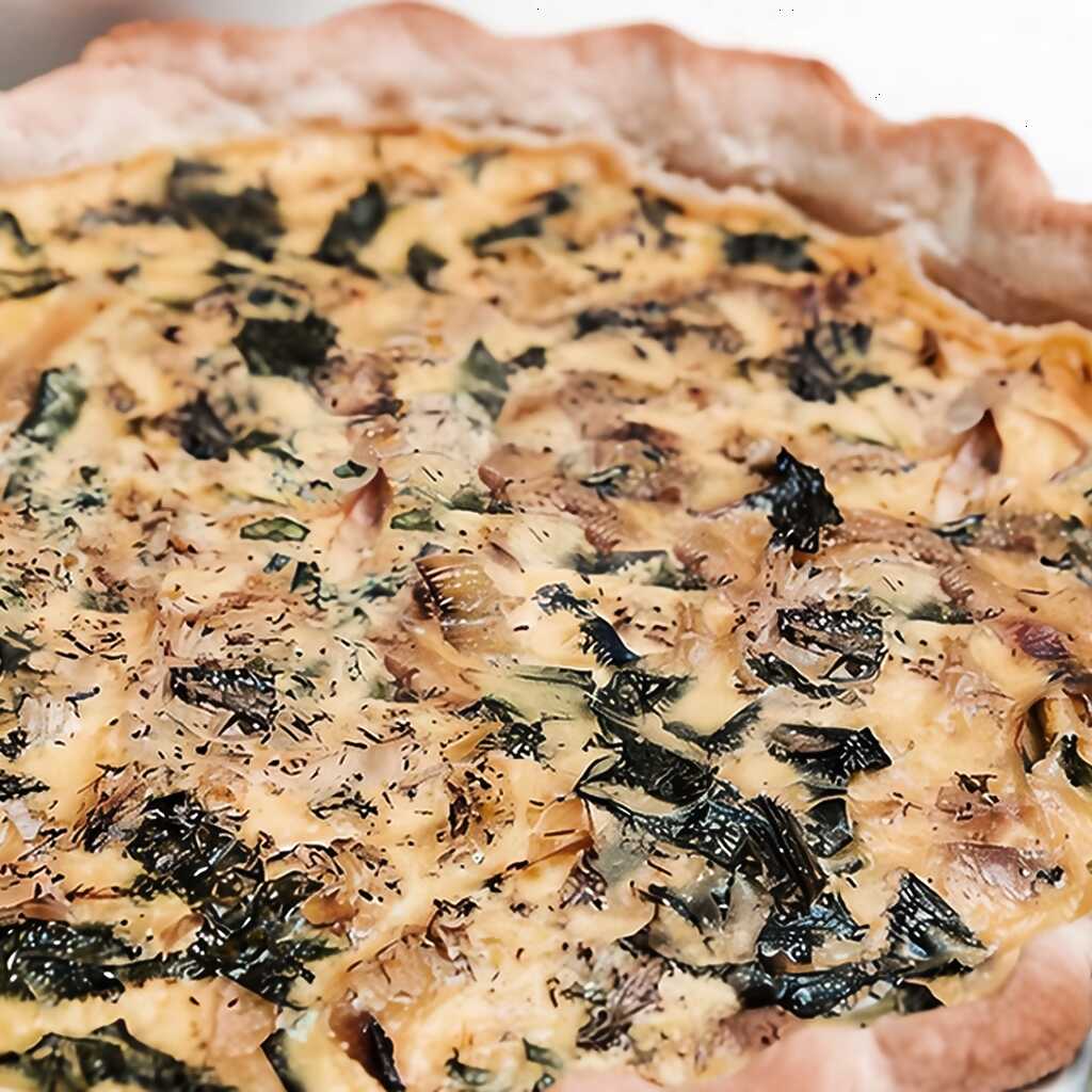 Quiche mit Spinat und Ricotta