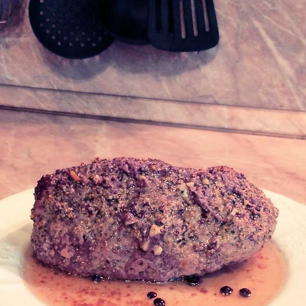 Roastbeef mit Knoblauch