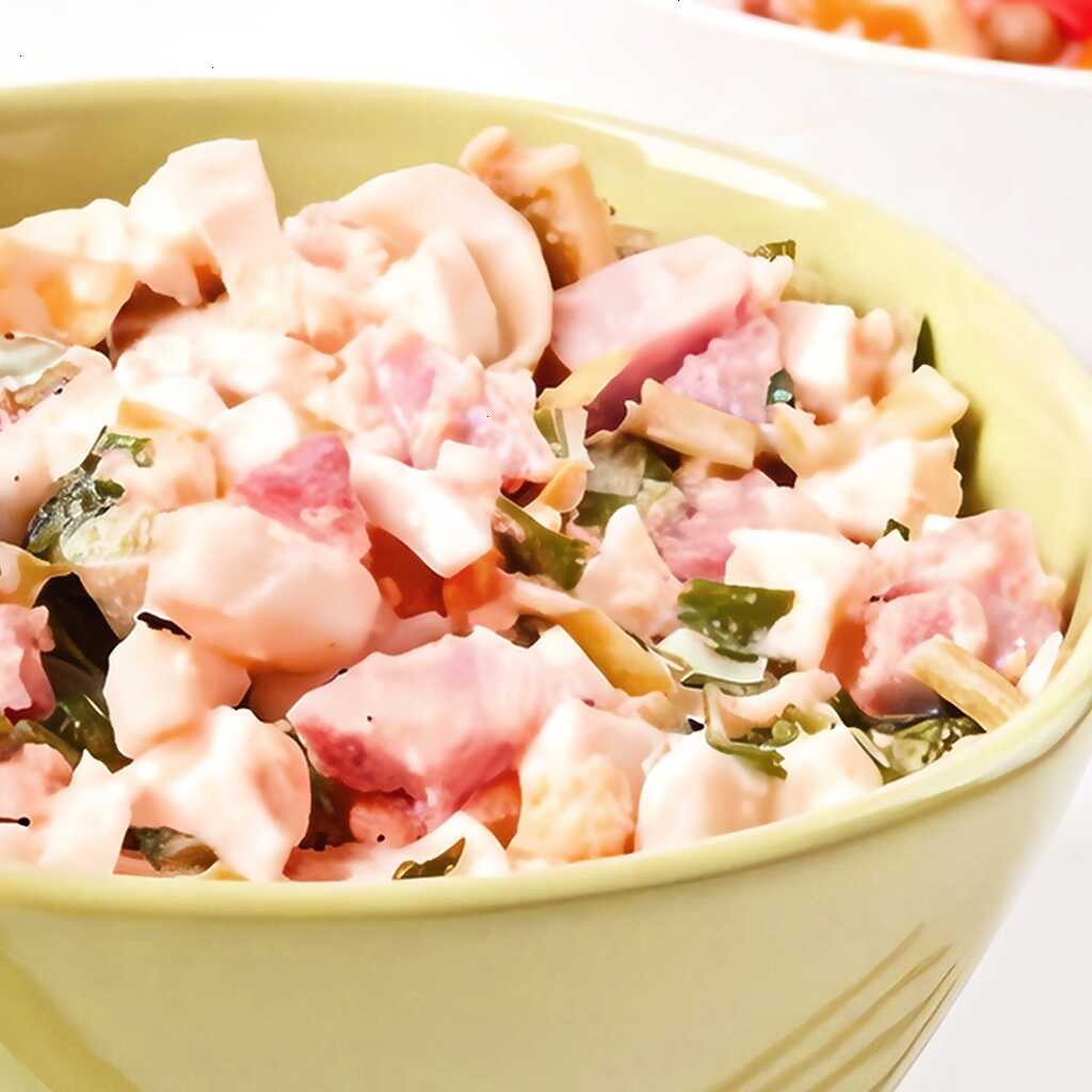 Römersalat mit Speck und Eiern