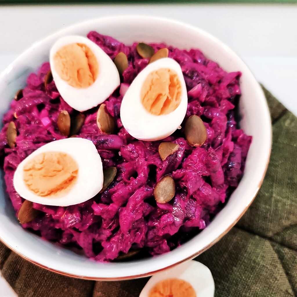 Rote-Bete-Knoblauch-Salat