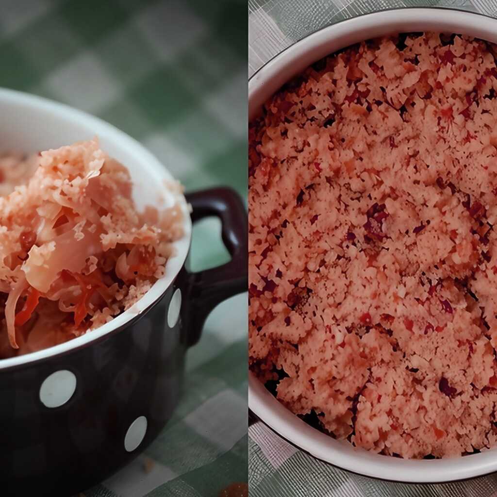 Sauerkraut Streusel