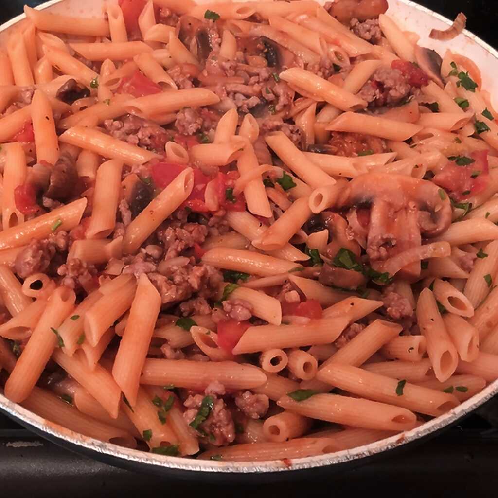Schnelle Pasta Bolognese