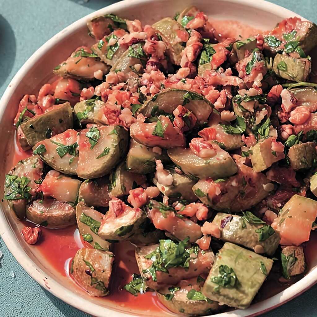 Schneller Zucchinisalat