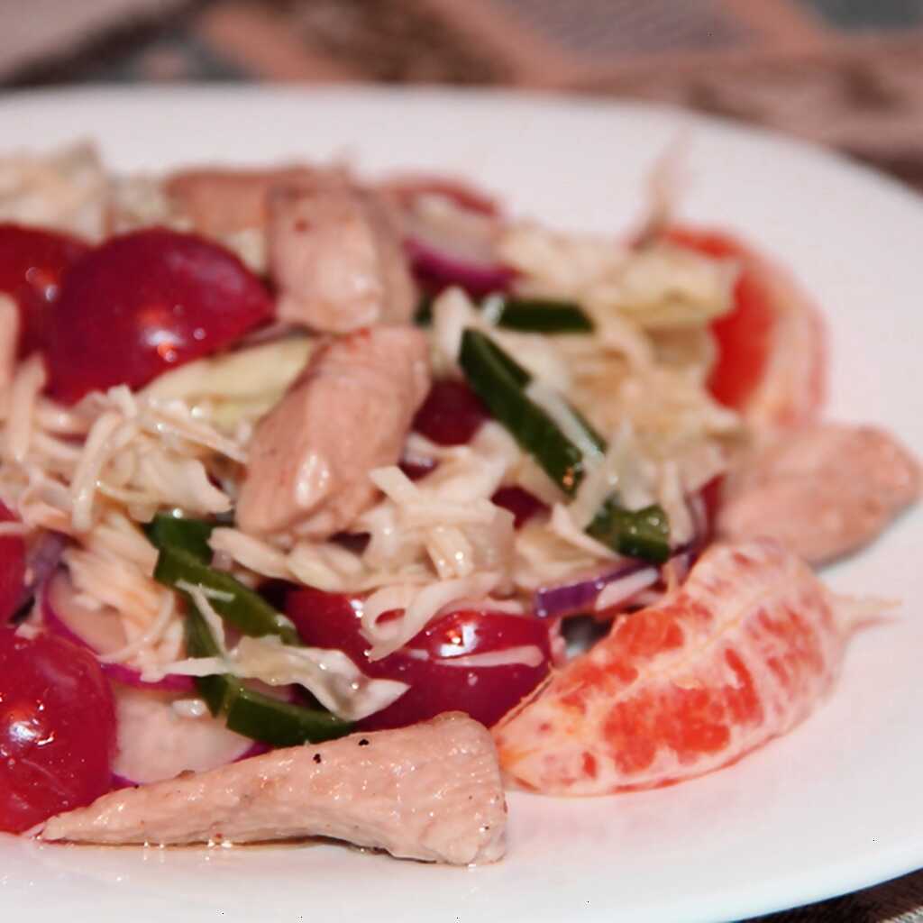 Shanghai Huhn Salat