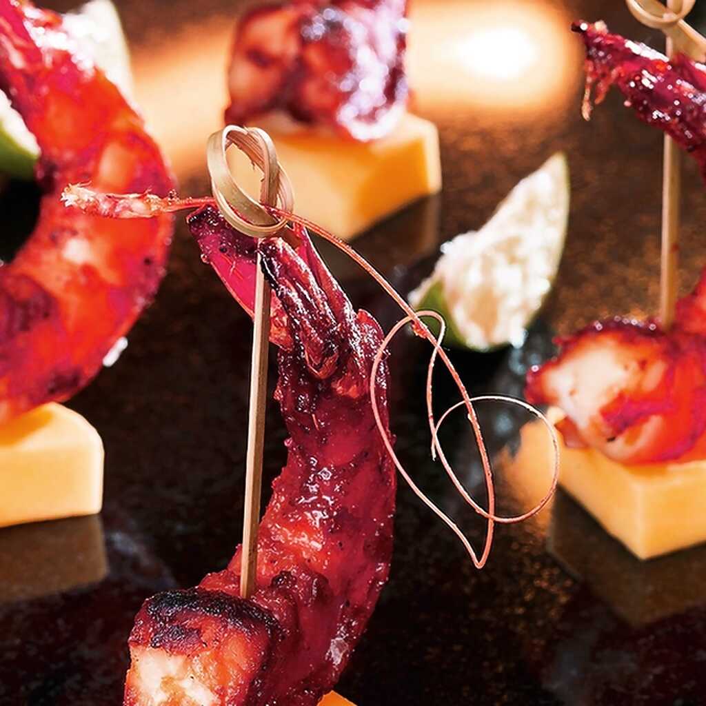 Shrimps mit Mango