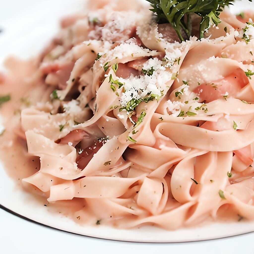 Tagliatelle in Sahnesauce