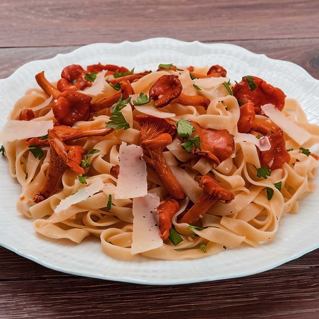 Tagliatelle mit Pfifferlingen