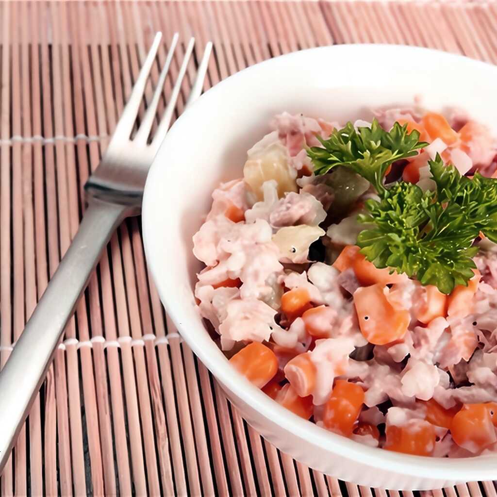 Thunfisch und Maissalat