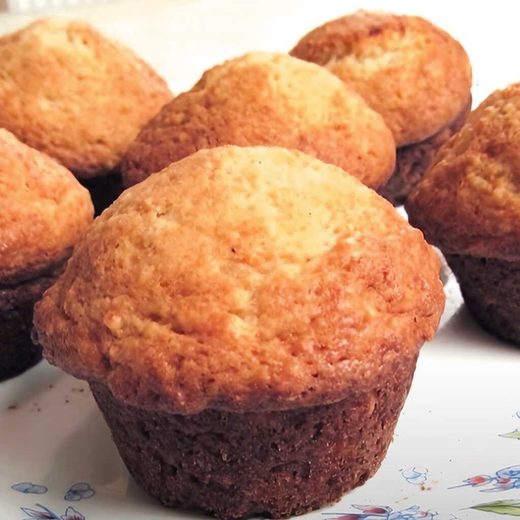 Weiche Hüttenkäse-Muffins