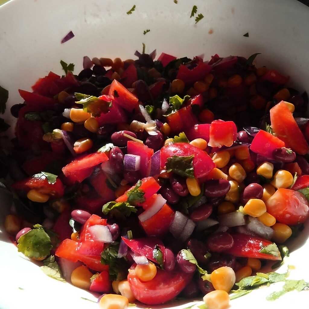Winterlicher Gemüsesalat