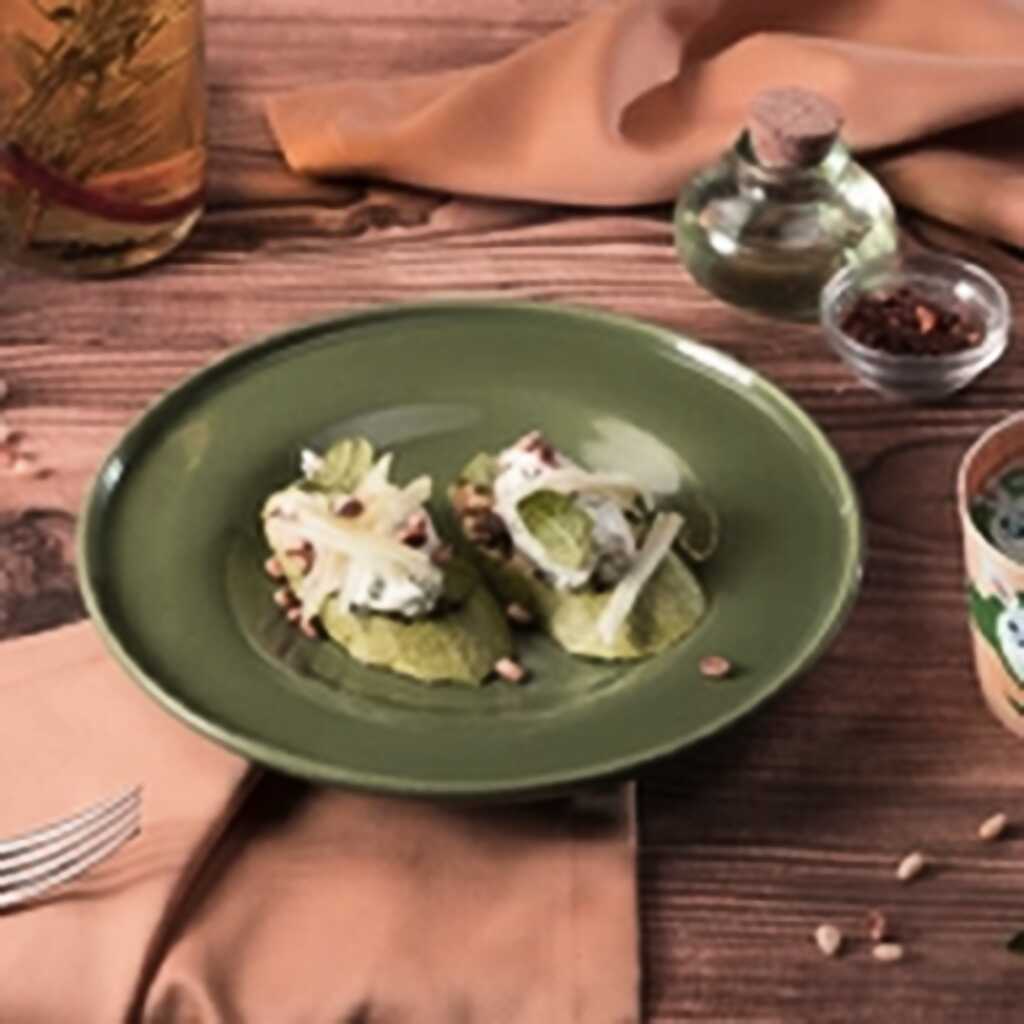 Zucchinivorspeise mit Käsequark